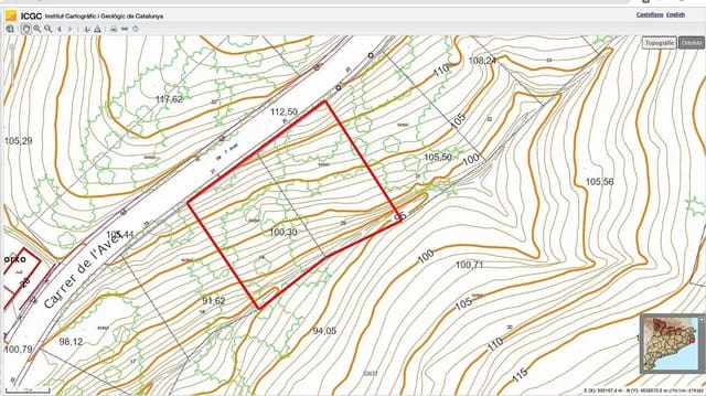 Ubebygd land til salgs i Calonge i Sant Antoni - € 85 000 (Ref: 9930392)