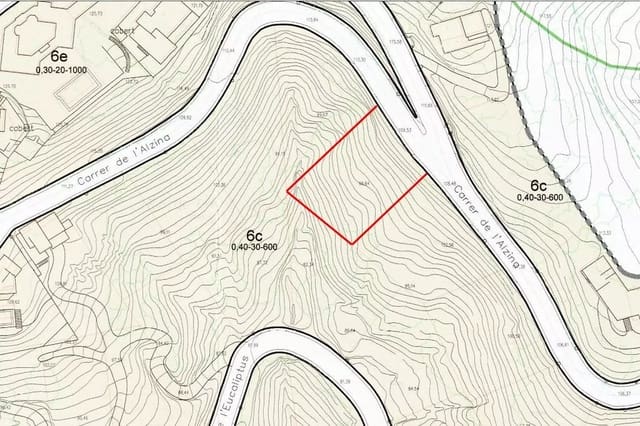 Ubebygd land til salgs i Calonge i Sant Antoni - € 74 000 (Ref: 9930396)