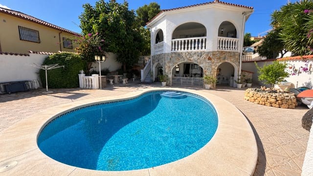 4 Zimmer Villa zu verkaufen in Escandinavia - Cautivador, Alfaz del Pi / L'Alfàs del Pi mit Pool Garage - 525.000 € (Ref: 10066983)