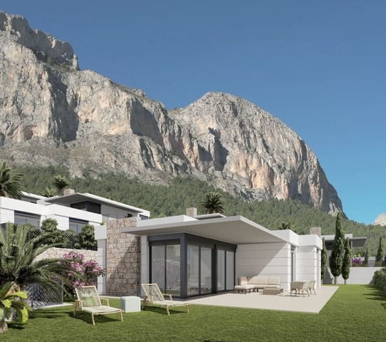 Chalet de 3 habitaciones en Polop en venta con garaje - 495.000 € (Ref: 9106244)