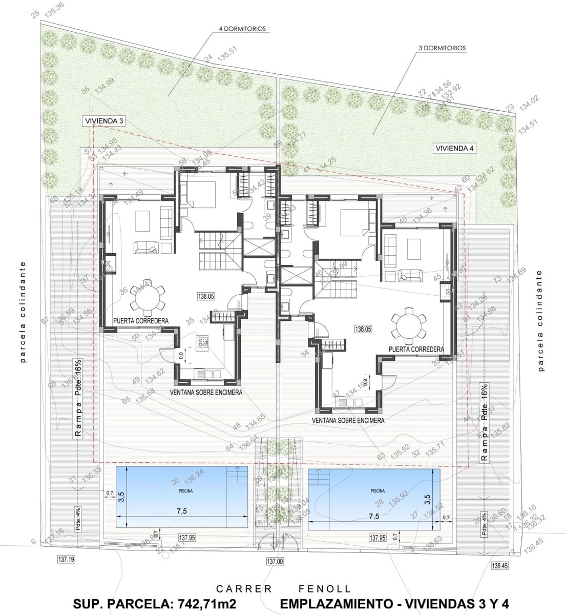 Chalet de 3 habitaciones en Alfaz del Pi / L'Alfàs del Pi en venta con piscina garaje - 745.000 € (Ref: 9111825)