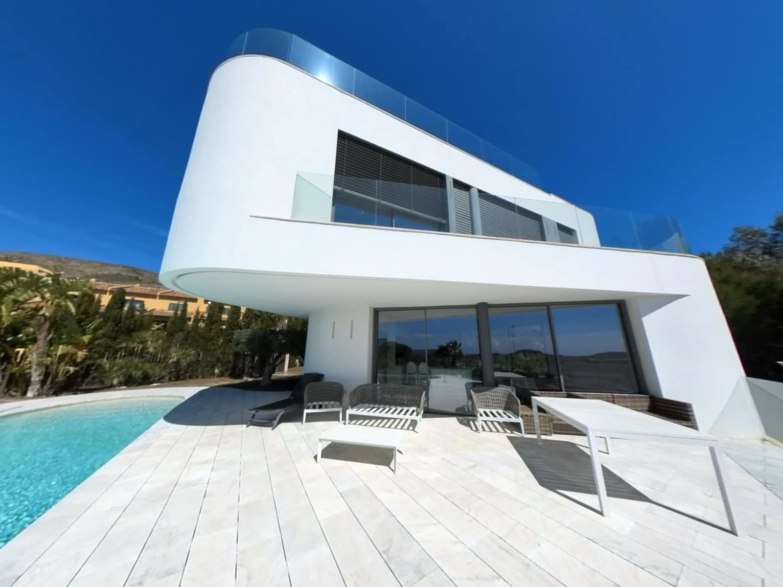 4 sypialnia Willa na sprzedaż w Finestrat z basenem garażem - 1 280 000 € (Ref: 9542995)