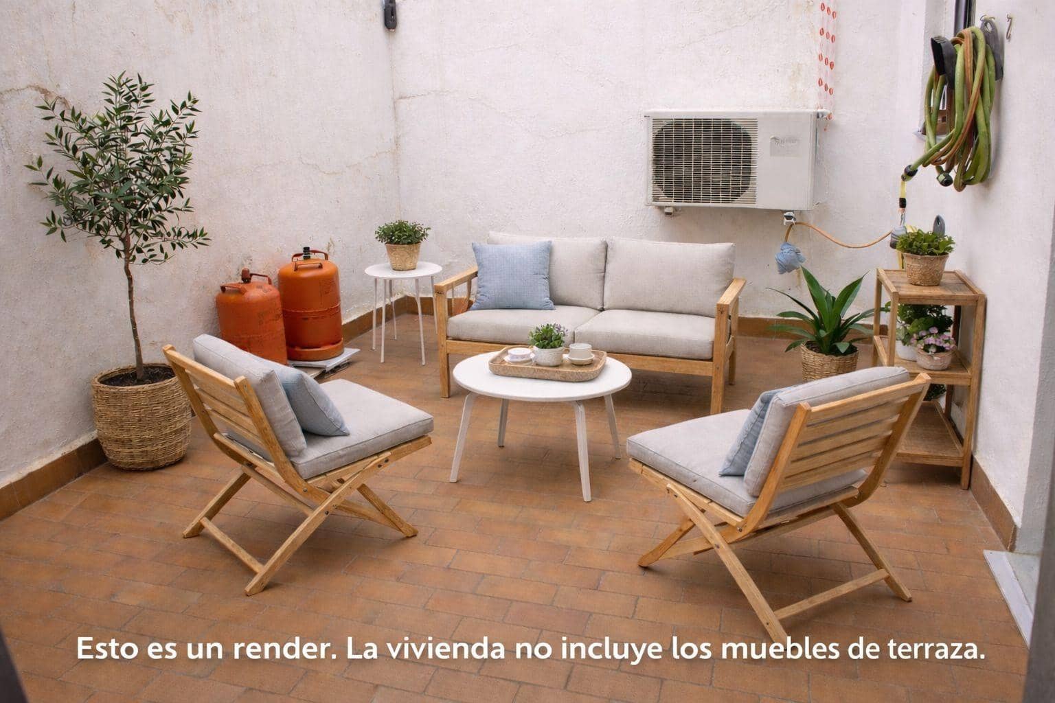 Appartement de 3 chambres à louer à Oliva - 680 € (Ref: 9639552)