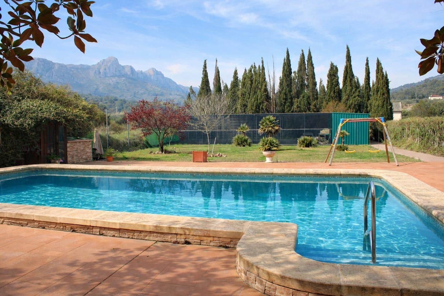 3 soveværelse Finca/Landehus til salg i Vall de Gallinera med swimmingpool garage - € 380.000 (Ref: 9755873)