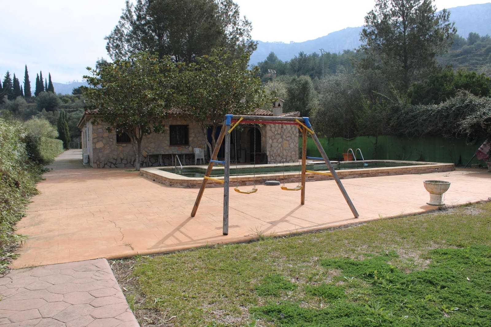 3 soveværelse Finca/Landehus til salg i Vall de Gallinera med swimmingpool garage - € 380.000 (Ref: 9755873)
