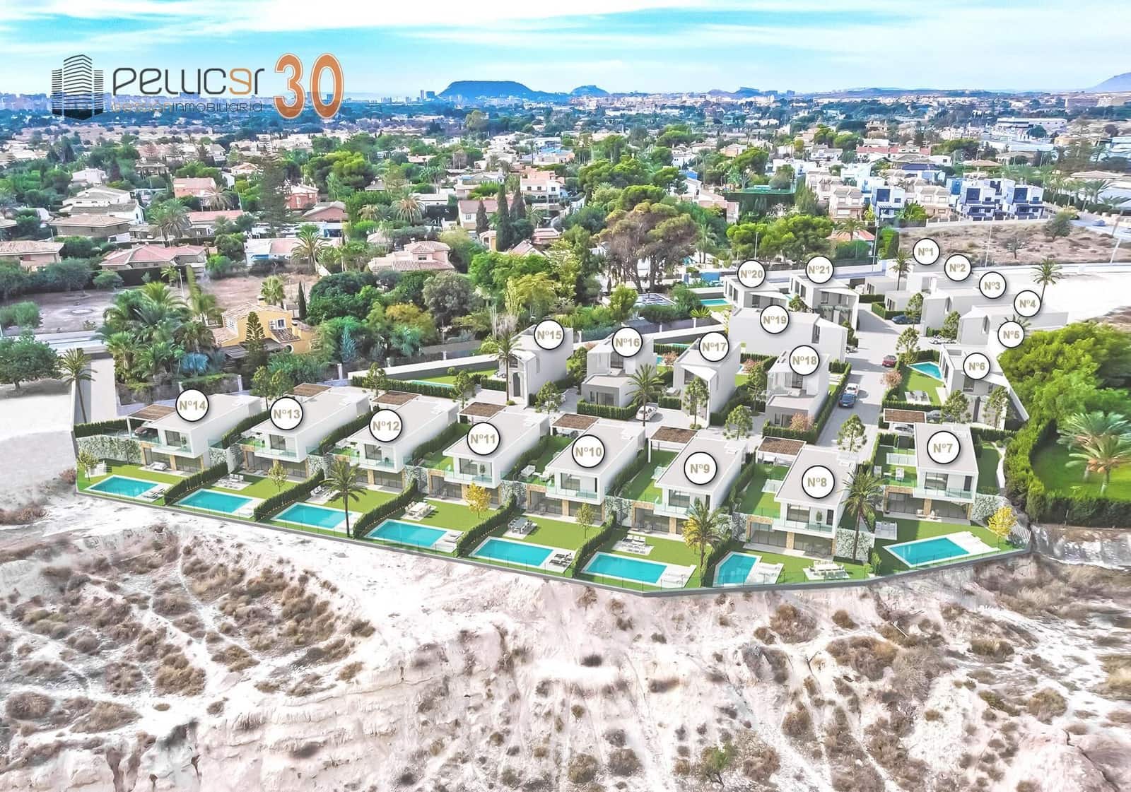 3 soveværelse Villa til salg i La Font med swimmingpool - € 564.000 (Ref: 8327912)