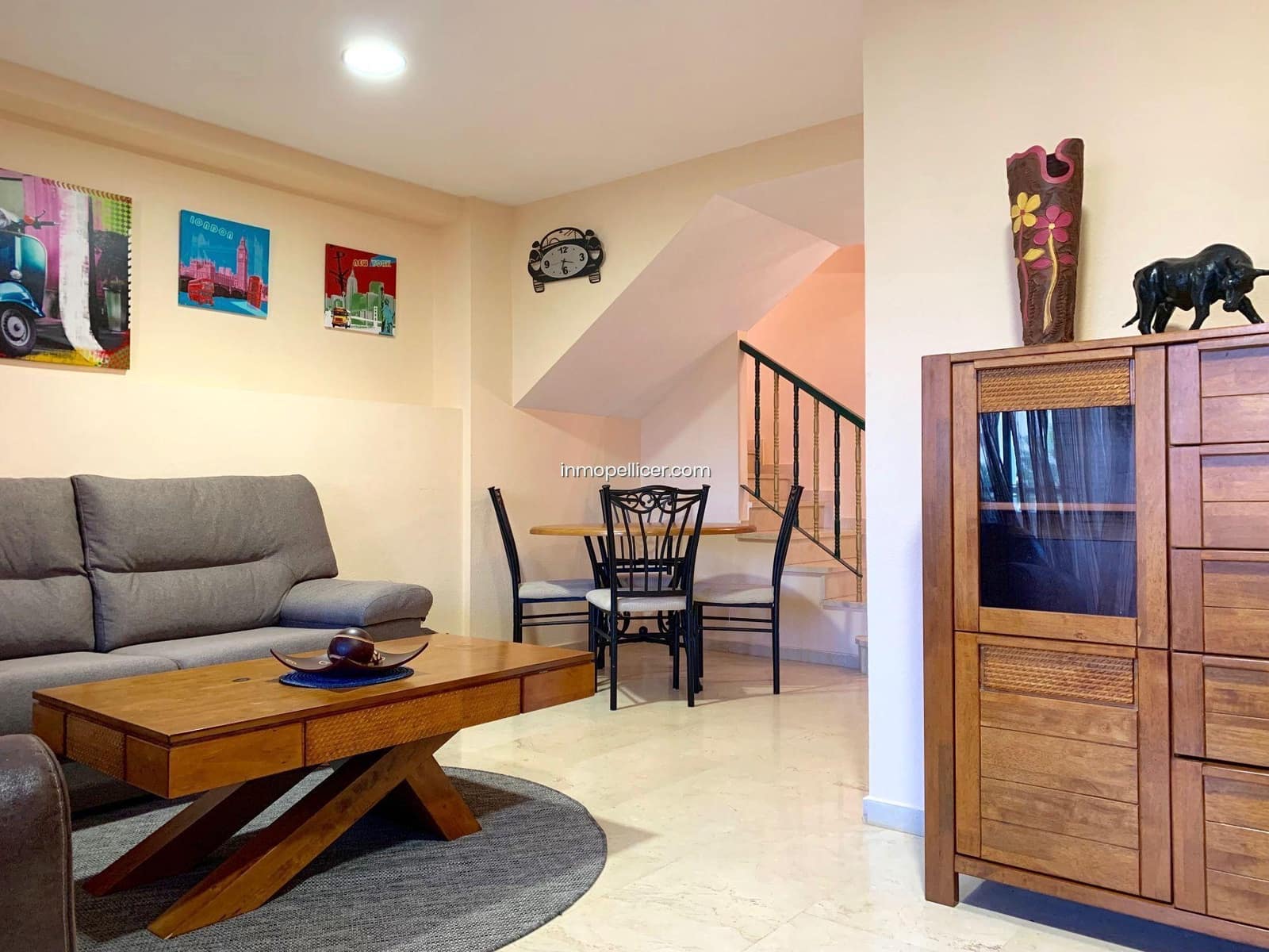 2 slaapkamer Appartement te huur in La Villajoyosa / Vila Joiosa met zwembad garage - € 900 (Ref: 9499027)