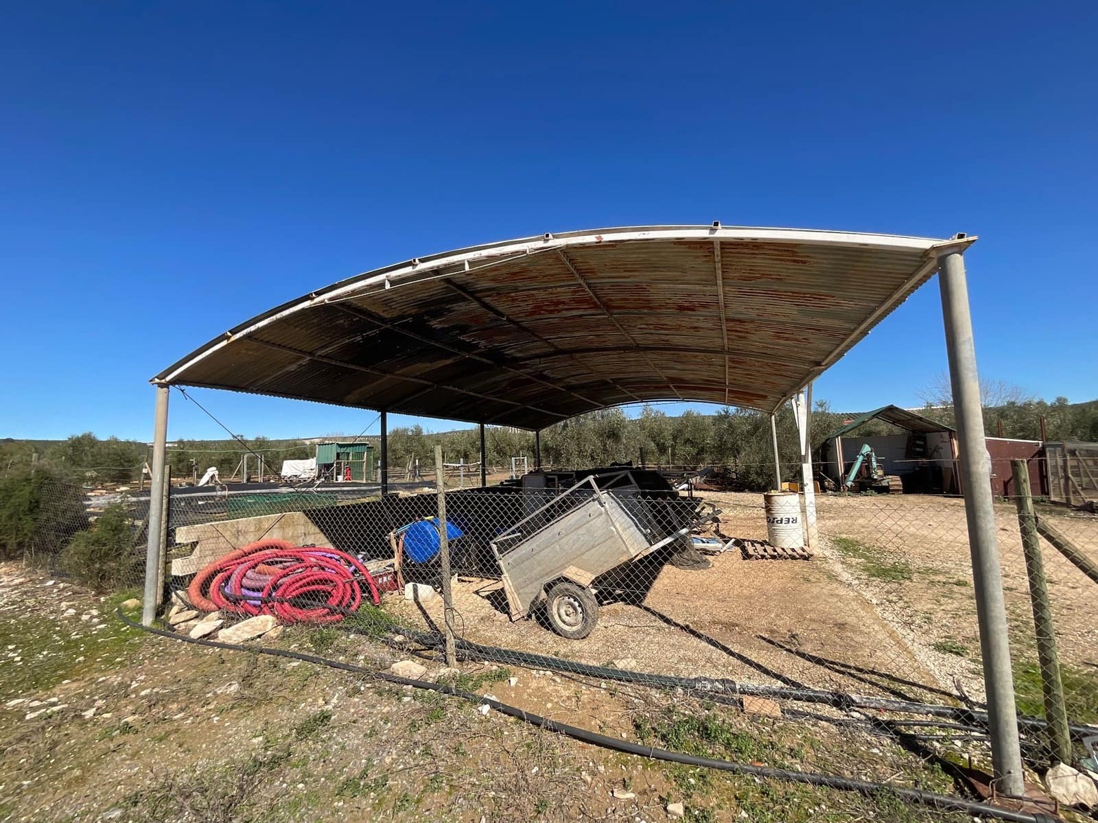 2 chambre Finca/Maison de Campagne à vendre à Antequera avec piscine garage - 350 000 € (Ref: 10179784)