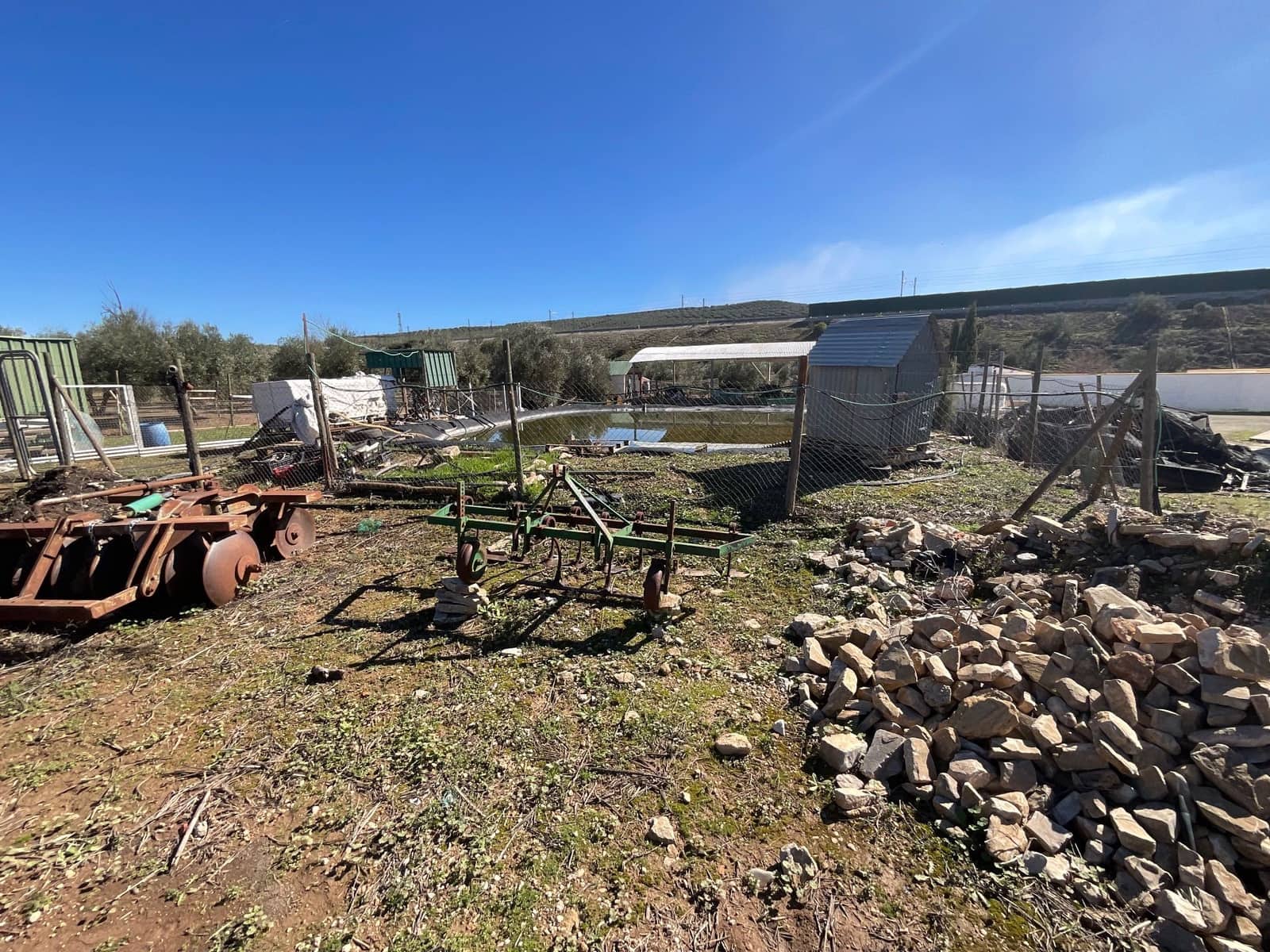 2 chambre Finca/Maison de Campagne à vendre à Antequera avec piscine garage - 350 000 € (Ref: 10179784)