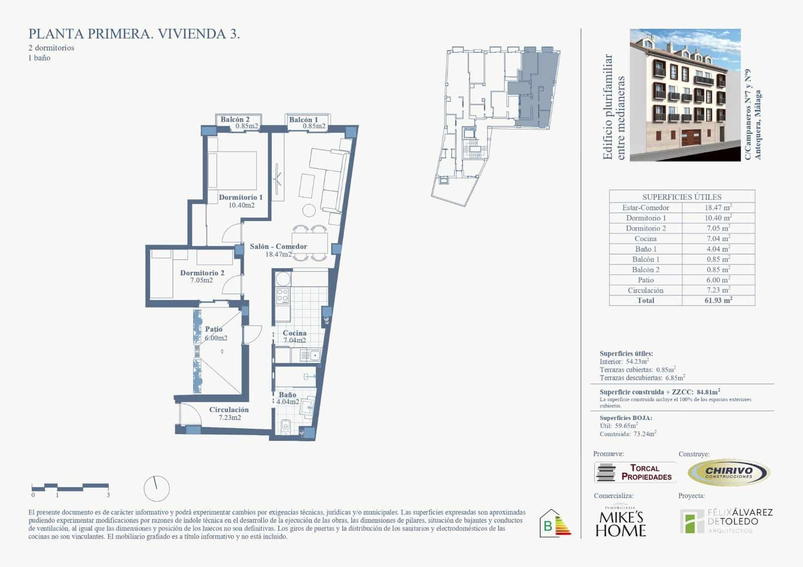 2 soveværelse Lejlighed til salg i Antequera - € 174.800 (Ref: 9585331)