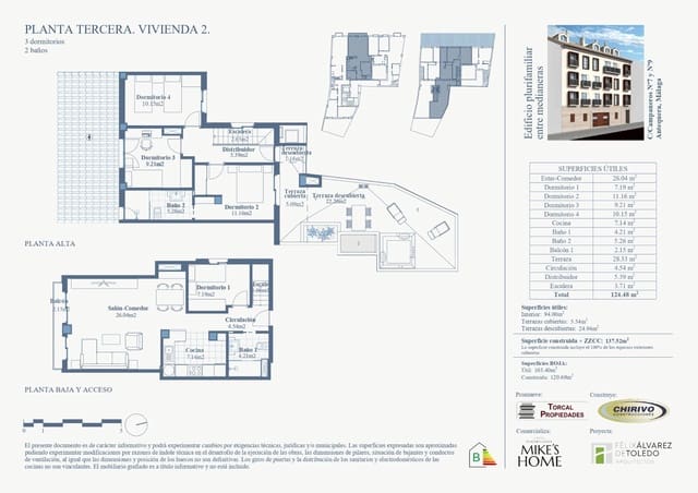 4 soveværelse Byhus til salg i Antequera - € 329.500 (Ref: 9590658)