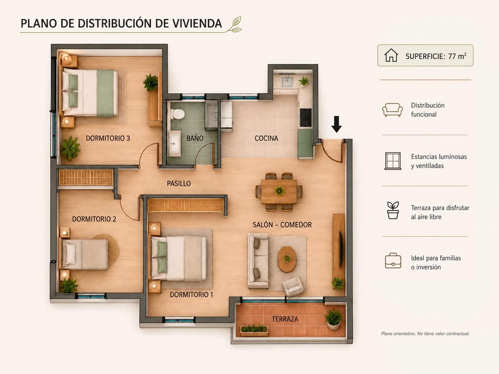 3 bedroom Apartment for sale in Almunecar - € 340,000 (Ref: 10007150)