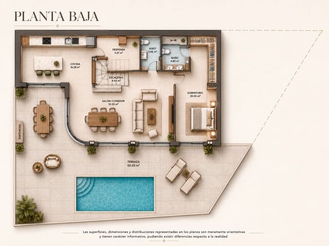3 sovrum Villa till salu i Cotobro, Almuñécar med pool garage - 1 110 000 € (Ref: 10029987)