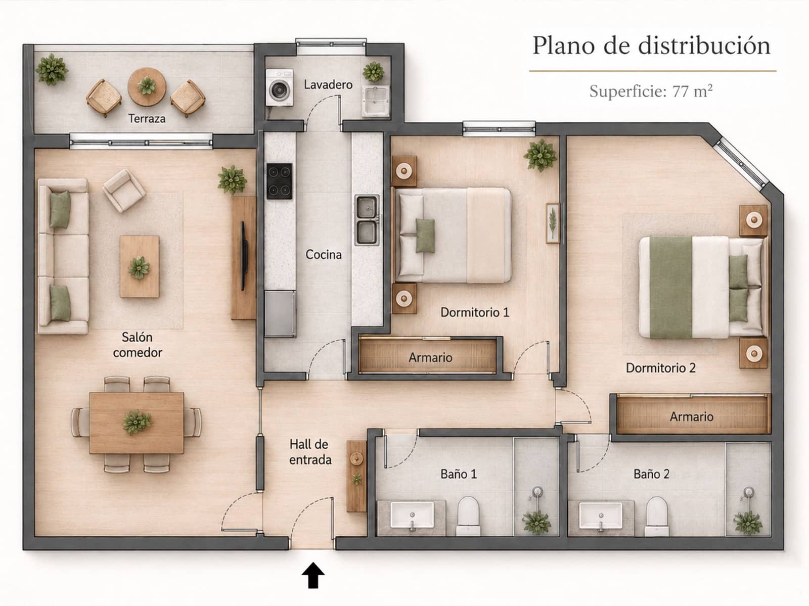2 chambre Appartement à vendre à Almunecar avec garage - 298 000 € (Ref: 10038647)