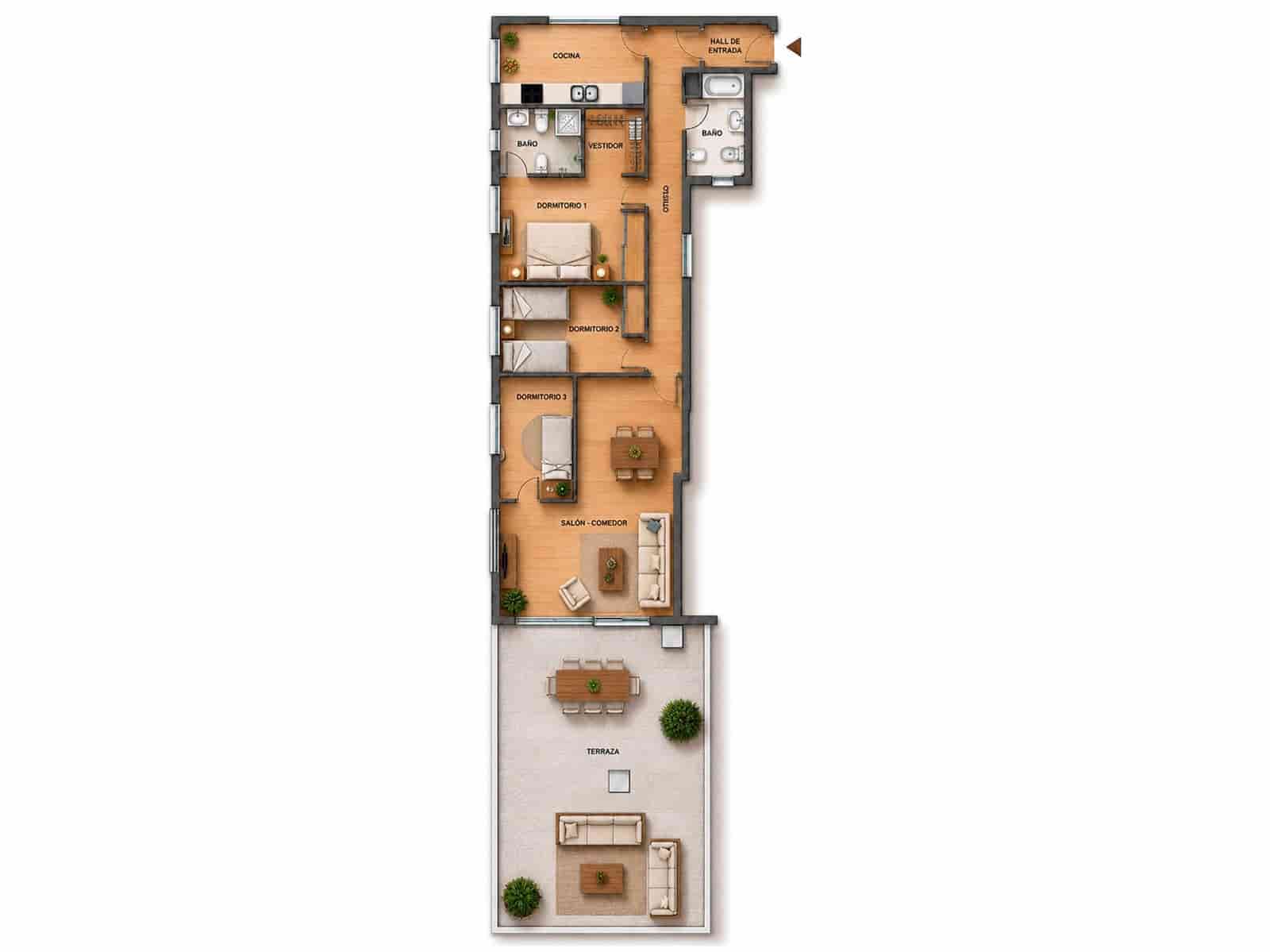 3 camera da letto Attico in vendita in Salobrena con garage - 350.000 € (Rif: 9945069)