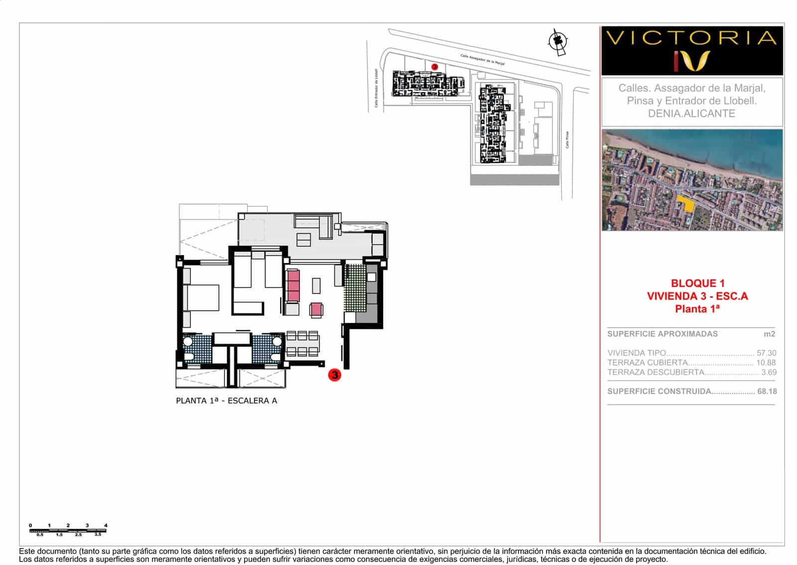 2 soveværelse Lejlighed til salg i Denia med swimmingpool - € 299.000 (Ref: 8212072)