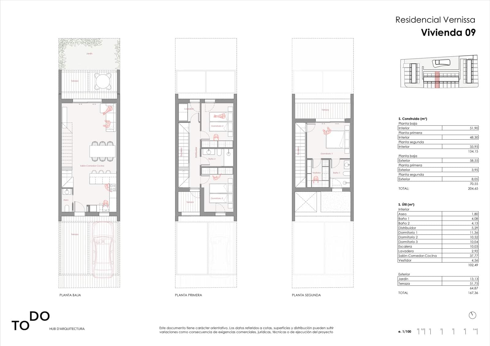 3 soveværelse Byhus til salg i Denia med swimmingpool garage - € 425.000 (Ref: 8600656)