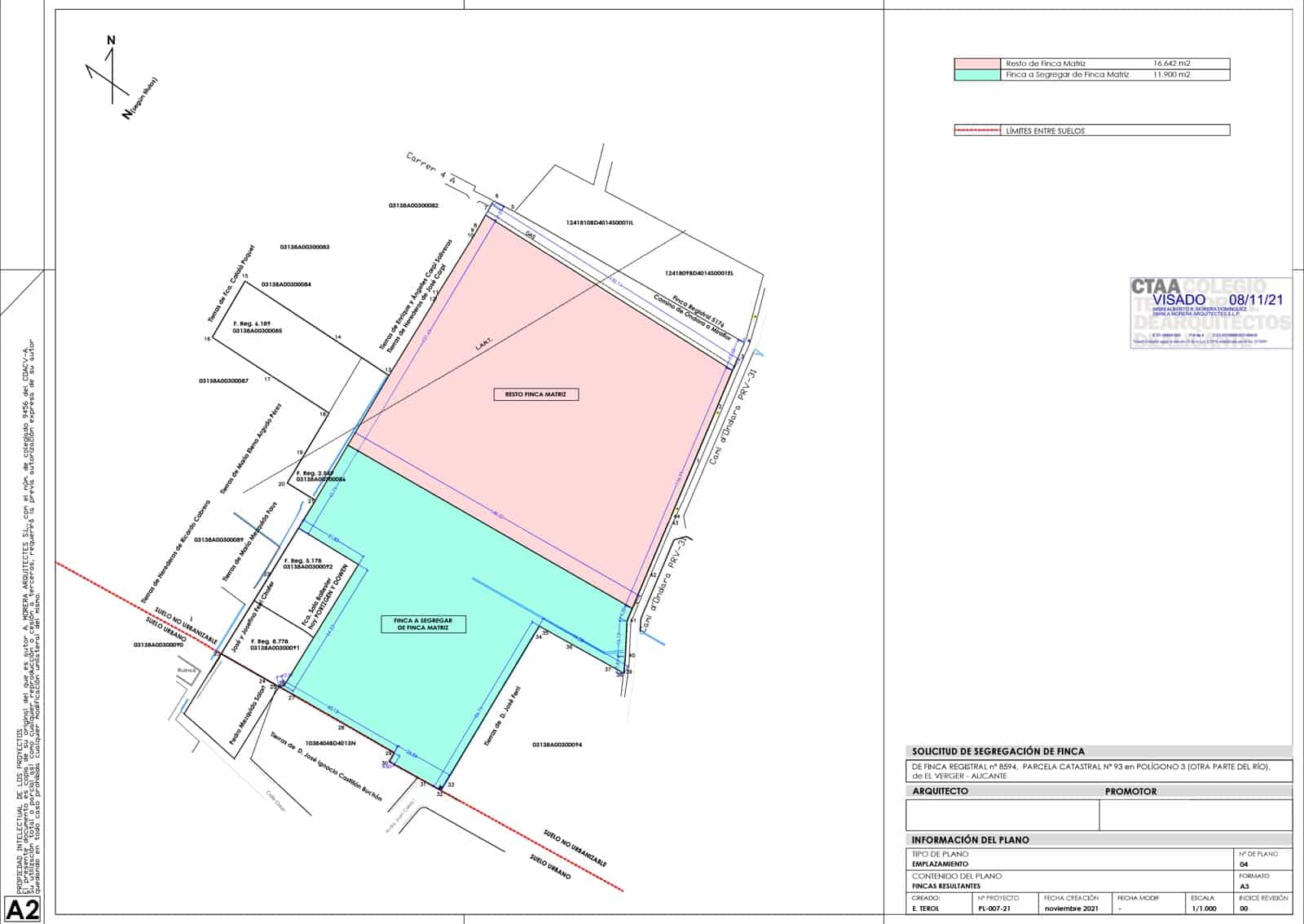 Grunde uden byggetilladelser til salg i El Vergel / Verger - € 340.000 (Ref: 8649135)