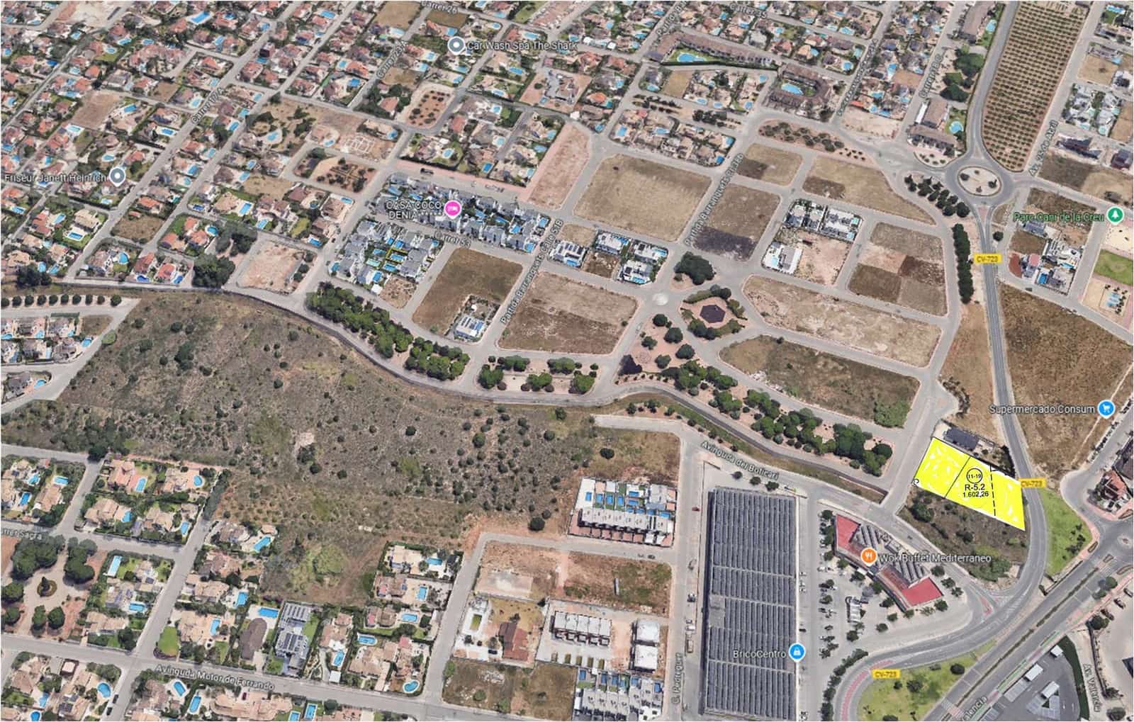 Mark till salu i El Vergel / Verger - 270 000 € (Ref: 8885121)