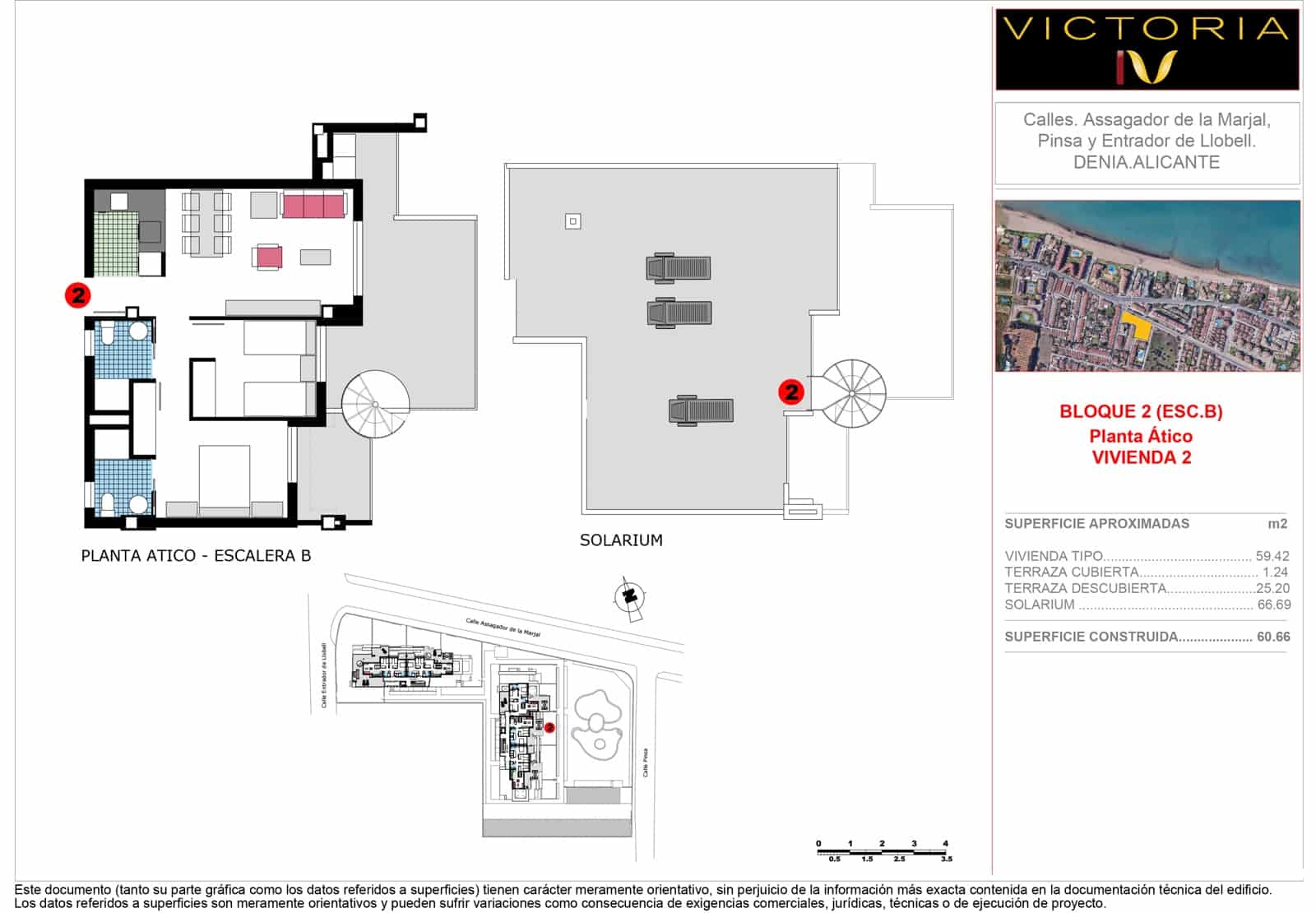 2 camera da letto Attico in vendita in Denia con piscina - 499.000 € (Rif: 8911901)