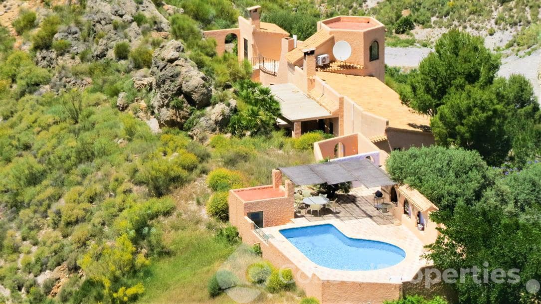 3 Zimmer Ferienvilla in Mojacar mit Pool Garage - 1.169 € (Ref: 8769487)