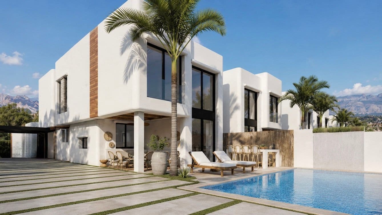 Chalet de 4 habitaciones en Albir en venta con piscina garaje - 895.000 € (Ref: 10021992)