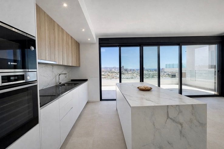 Apartamento de 3 habitaciones en Finestrat en venta con piscina garaje - 645.000 € (Ref: 10044465)