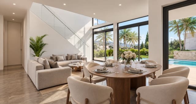 Chalet de 3 habitaciones en Calpe / Calp en venta con piscina garaje - 1.150.000 € (Ref: 10061277)