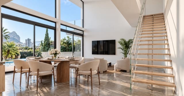 Chalet de 3 habitaciones en Calpe / Calp en venta con piscina garaje - 1.150.000 € (Ref: 10061277)