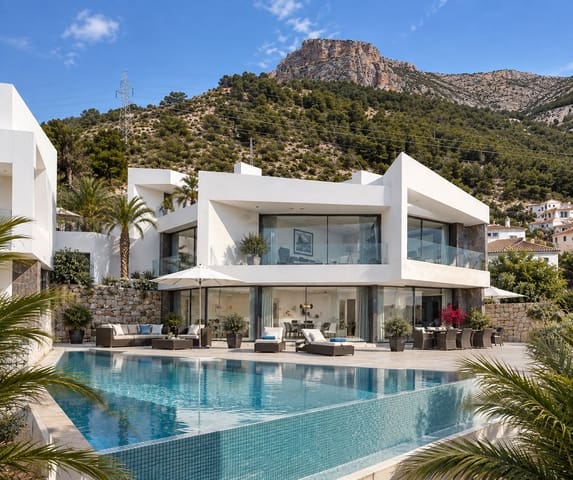 5 Zimmer Villa zu verkaufen in Canuta, Calpe / Calp mit Pool Garage - 1.850.000 € (Ref: 10061278)