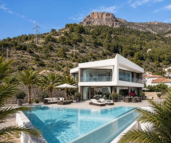 5 Zimmer Villa zu verkaufen in Canuta, Calpe / Calp mit Pool Garage - 1.850.000 € (Ref: 10061278)