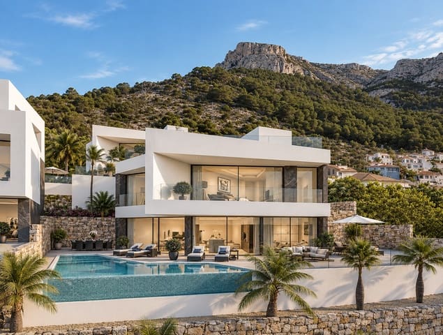 5 Zimmer Villa zu verkaufen in Canuta, Calpe / Calp mit Pool Garage - 1.850.000 € (Ref: 10061278)