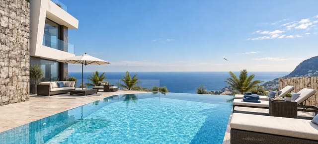 5 Zimmer Villa zu verkaufen in Canuta, Calpe / Calp mit Pool Garage - 1.850.000 € (Ref: 10061278)