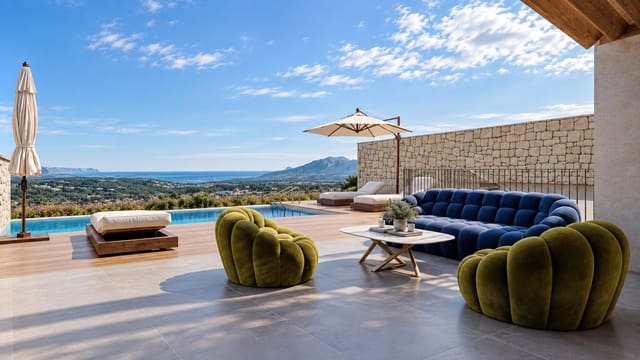 3 sovrum Villa till salu i La Nucia med pool garage - 656 217 € (Ref: 10168180)