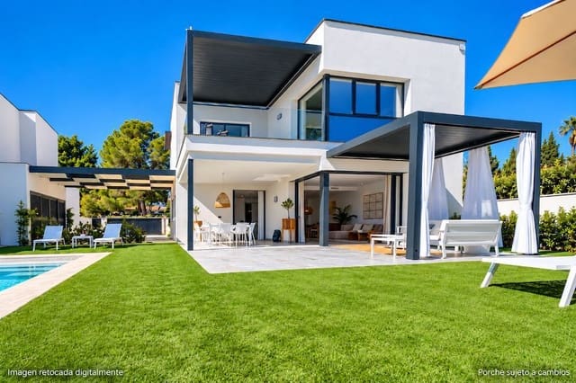 4 sypialnia Willa na sprzedaż w La Nucia z basenem garażem - 1 186 000 € (Ref: 10182491)