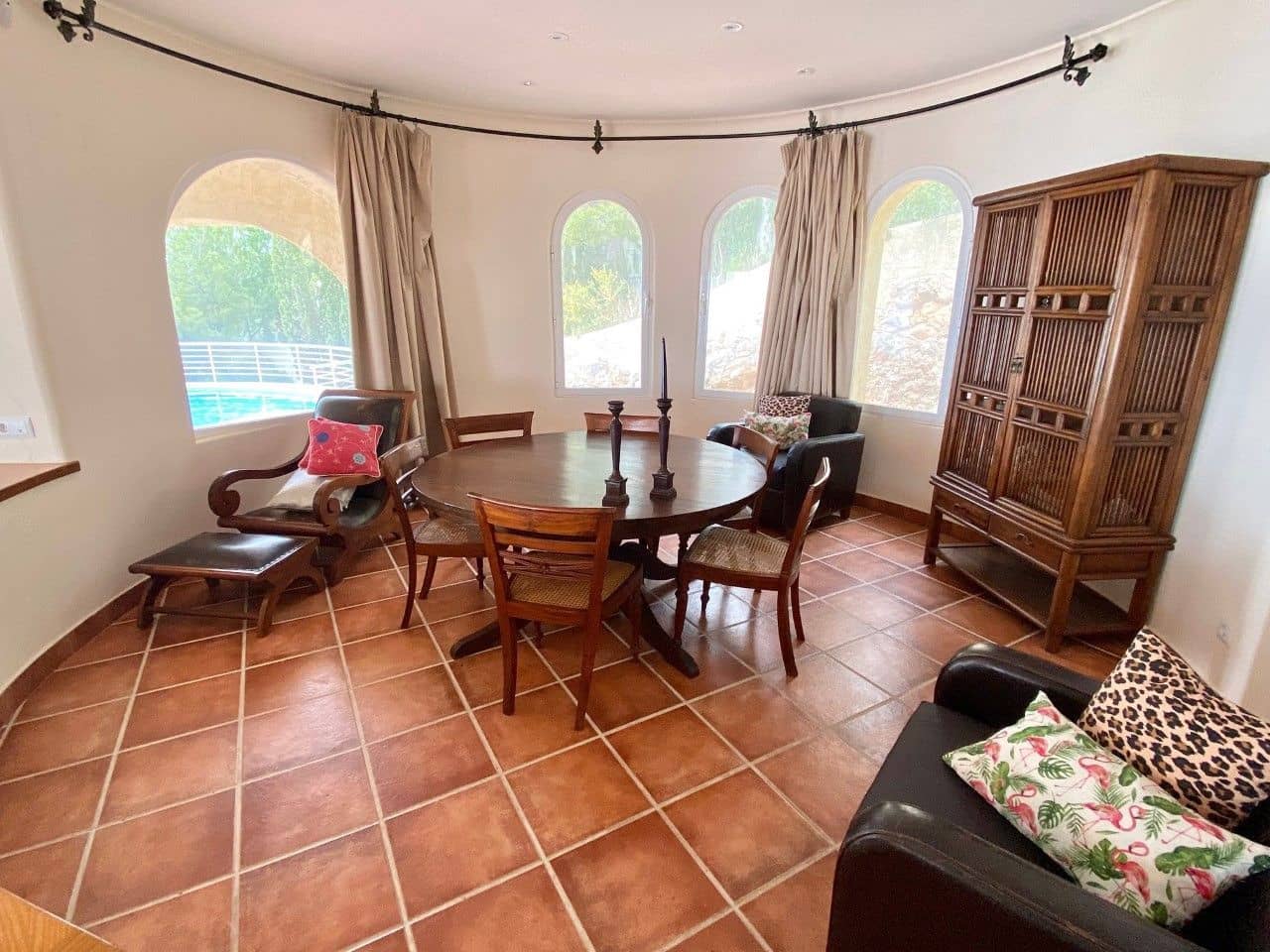 4 slaapkamer Villa te huur in Altea met zwembad garage - € 3.900 (Ref: 4044051)