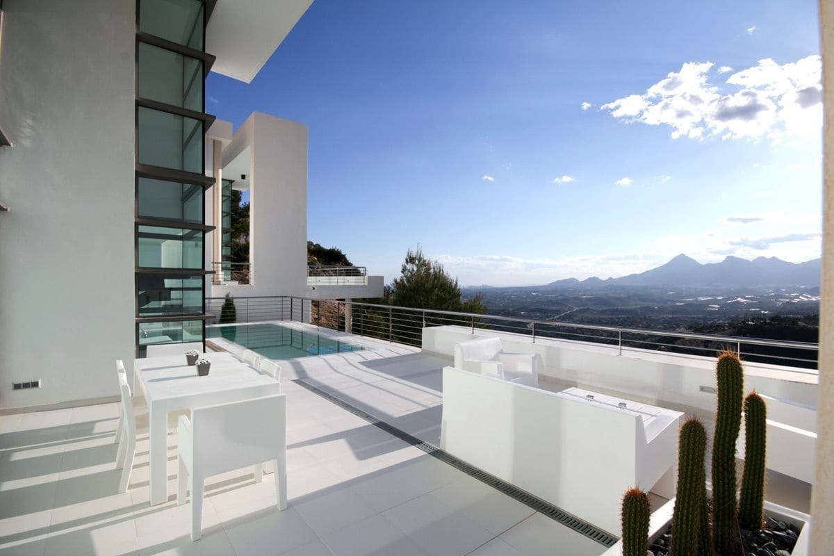 3 camera da letto Villa da affittare in Altea con piscina garage - 6.800 € (Rif: 6316862)