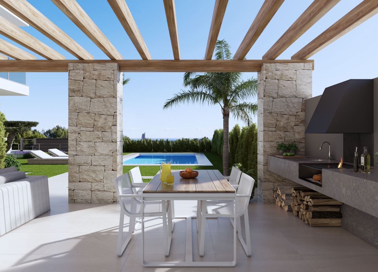 Chalet de 3 habitaciones en Finestrat en venta con piscina garaje - 895.000 € (Ref: 7088365)