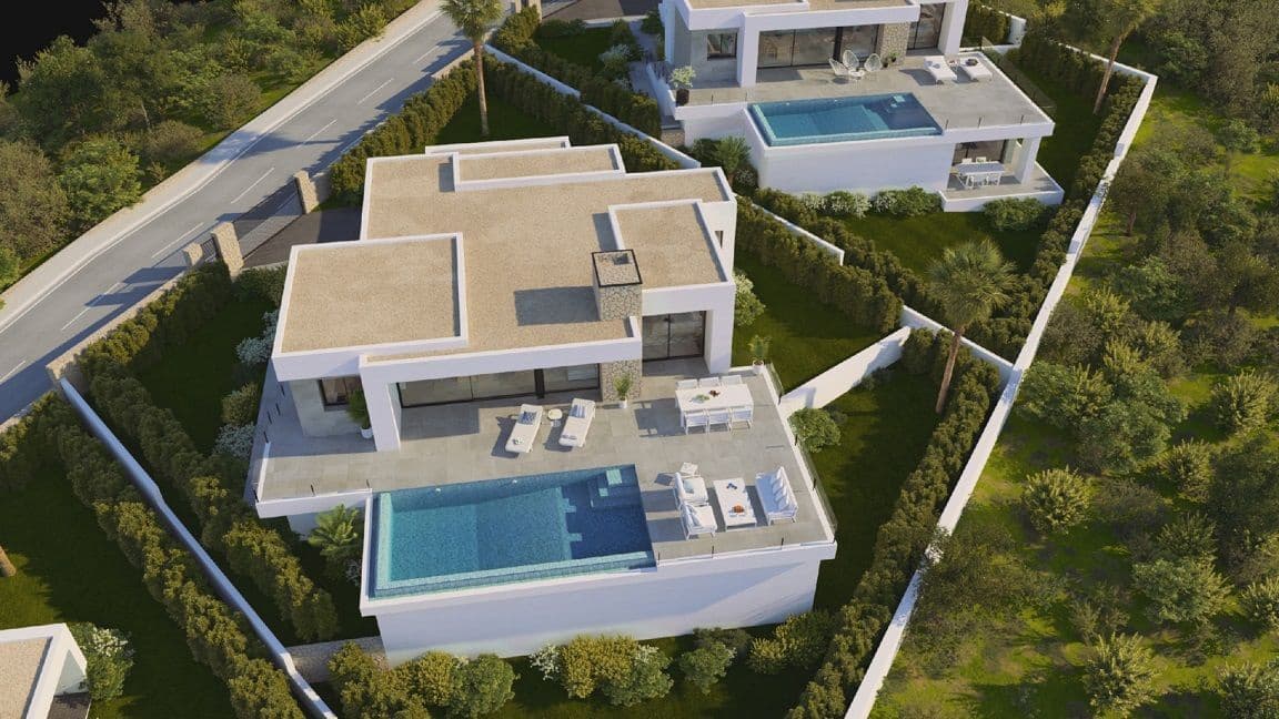 Chalet de 3 habitaciones en Benissa en venta con piscina garaje - 1.378.000 € (Ref: 7537038)