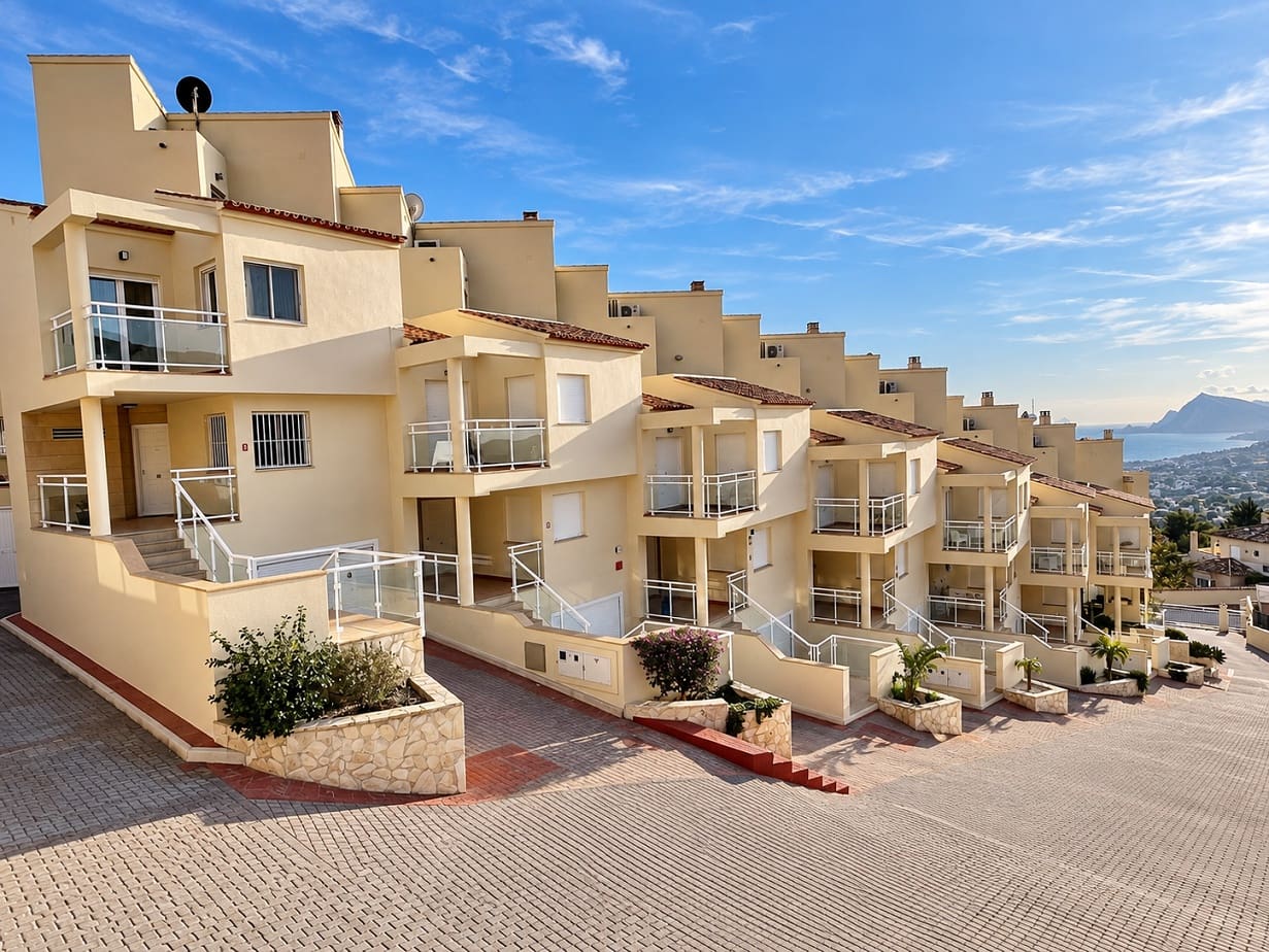 5 bedroom Semi-detached Villa for sale in Altea with pool garage - € 595,000 (Ref: 8047031)