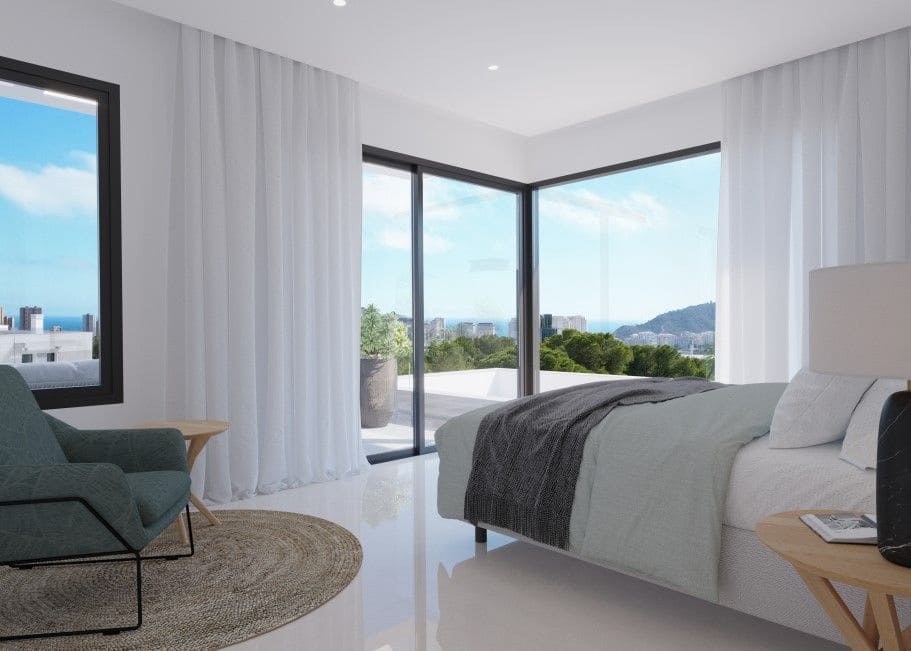 3 sypialnia Willa na sprzedaż w Finestrat z basenem garażem - 1 200 000 € (Ref: 8777789)