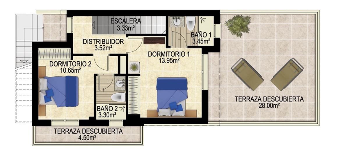 3 soveværelse Villa til salg i Polop med swimmingpool garage - € 598.000 (Ref: 9000877)