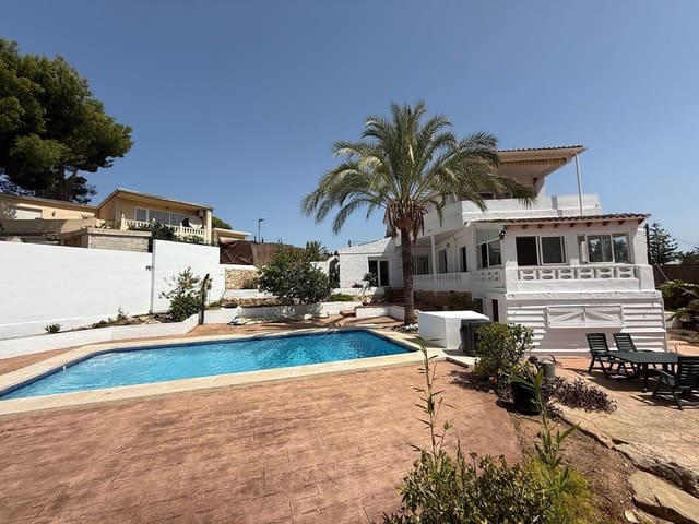 4 soveværelse Villa til leje i La Nucia med swimmingpool garage - € 2.900 (Ref: 9165515)