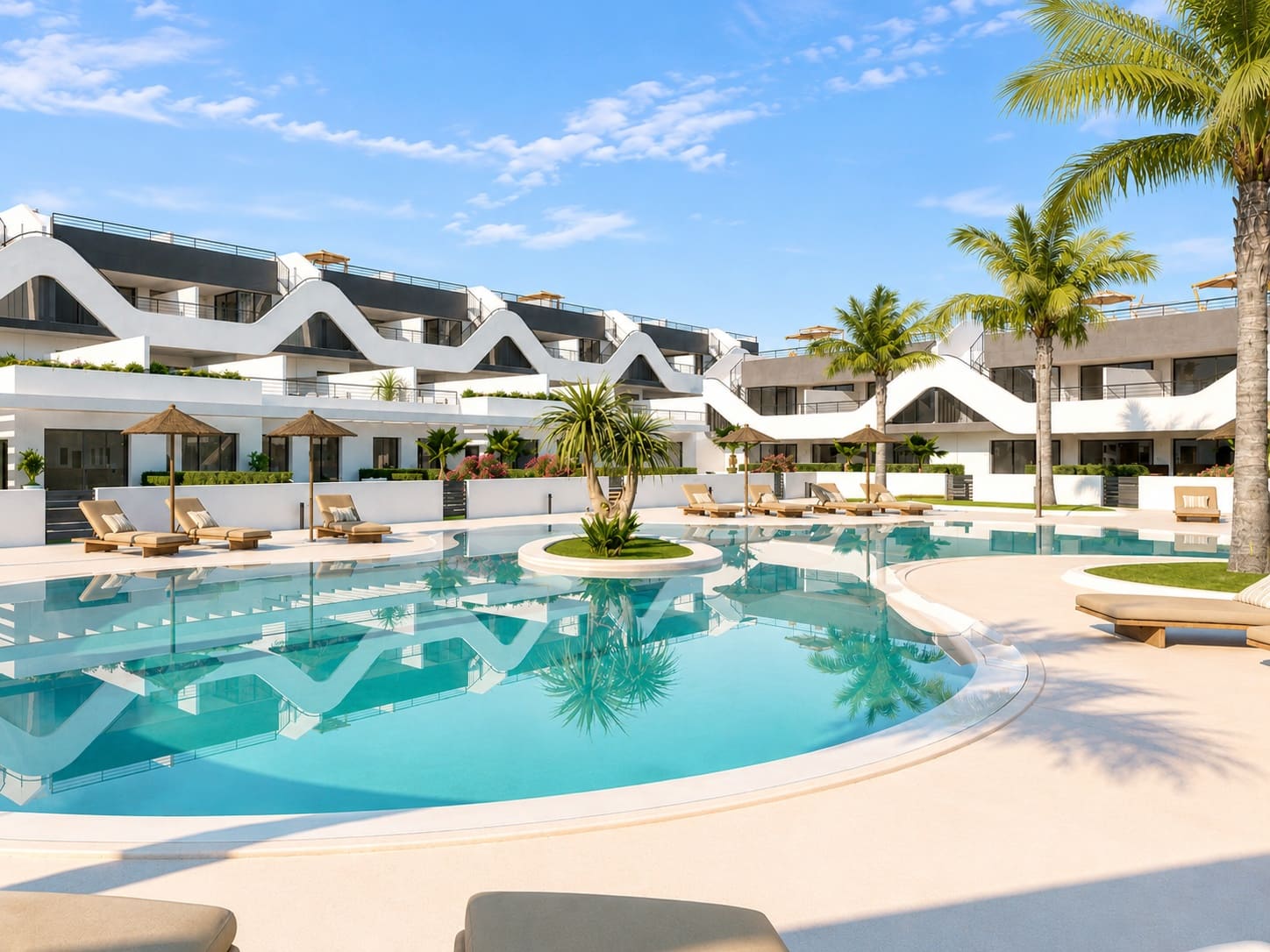 2 sovrum Lägenhet till salu i Alfaz del Pi / L'Alfas del Pi med pool garage - 287 000 € (Ref: 9461138)