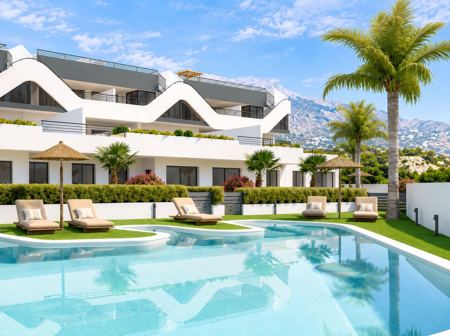 2 sovrum Lägenhet till salu i Alfaz del Pi / L'Alfas del Pi med pool garage - 287 000 € (Ref: 9461138)