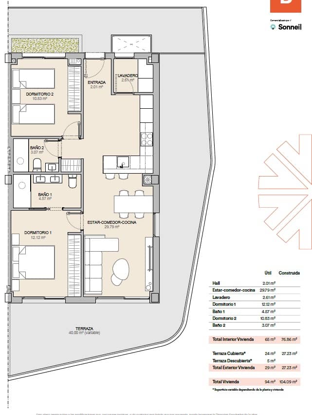 2 sovrum Lägenhet till salu i Alfaz del Pi / L'Alfas del Pi med pool garage - 287 000 € (Ref: 9461138)
