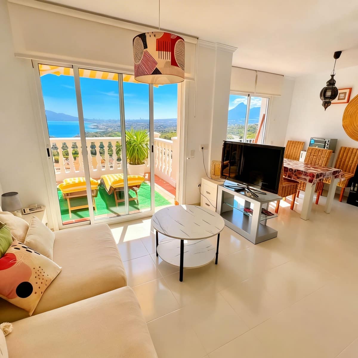 4 sypialnia Dom blizniak na sprzedaż w Altea z basenem garażem - 525 000 € (Ref: 9618984)