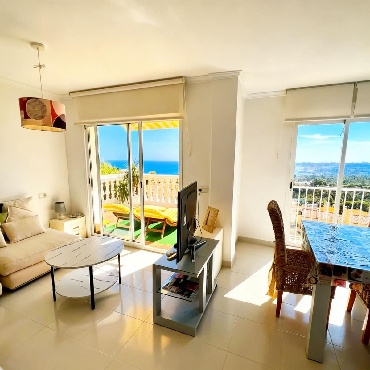 4 sypialnia Dom blizniak na sprzedaż w Altea z basenem garażem - 525 000 € (Ref: 9618984)