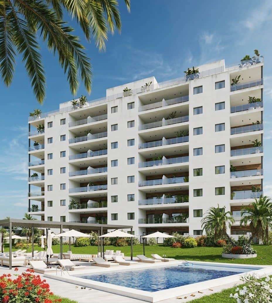 2 sypialnia Apartament na sprzedaż w Finestrat z basenem garażem - 349 000 € (Ref: 9698146)