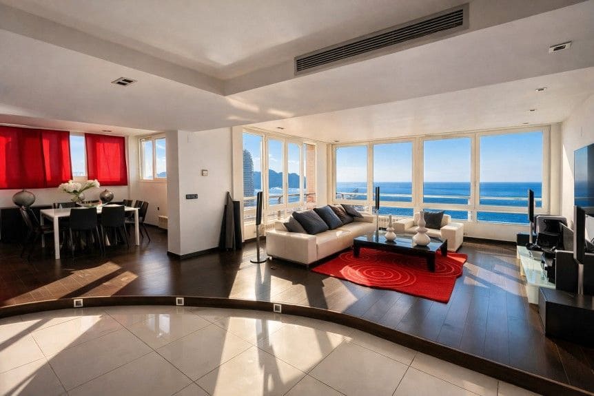 4 soverom Penthouse til salgs i Benidorm med svømmebasseng garasje - € 1 450 000 (Ref: 9877921)